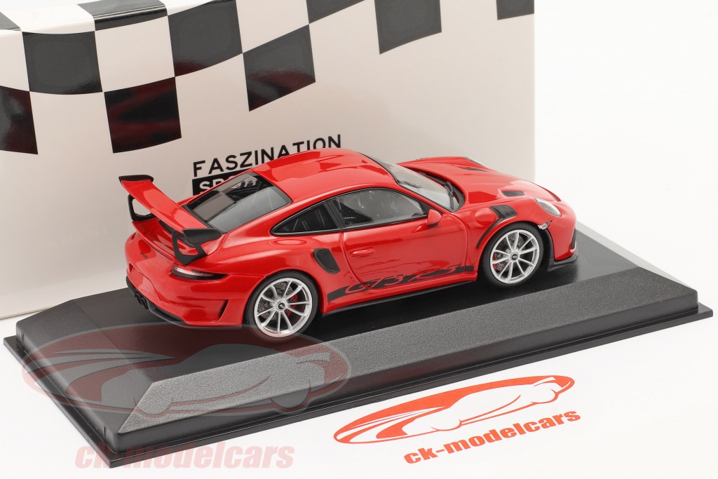 Minichamps 1:43 Porsche 911 (991 II) GT3 RS 2018 guards red 