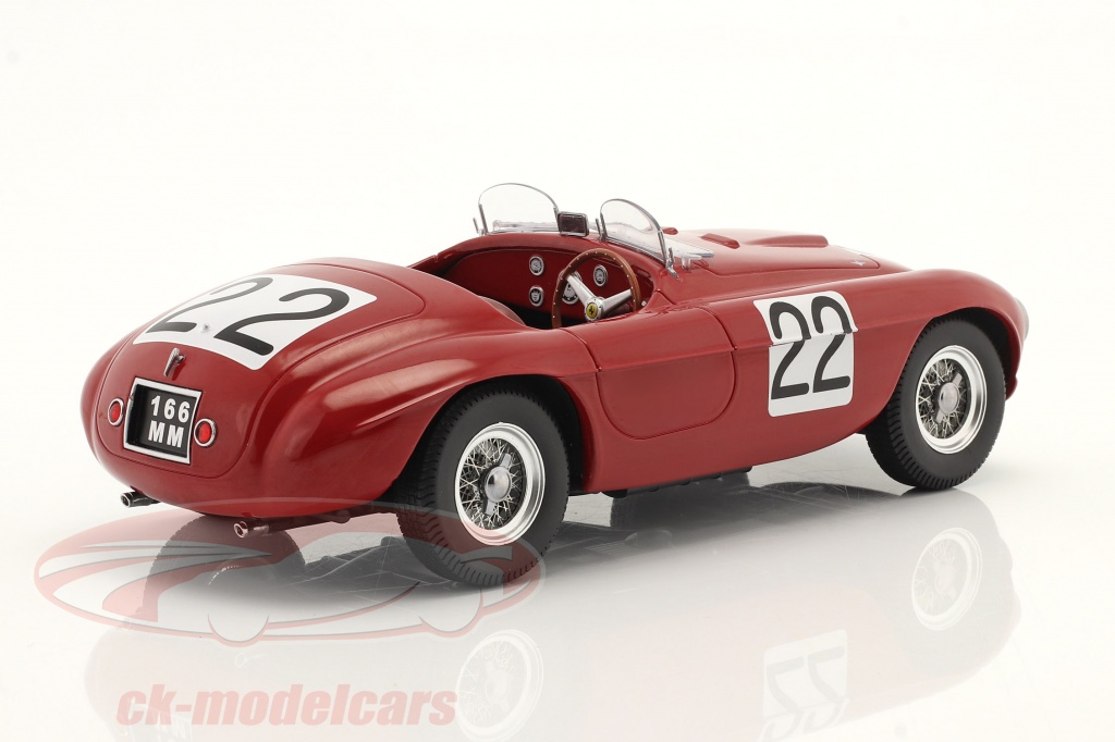 KK-Scale 1:18 Ferrari 166 MM Barchetta #22 勝者 24h LeMans 1949 