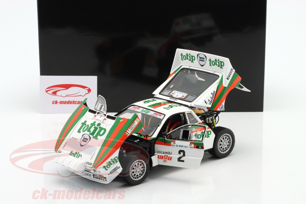 Kyosho 1:18 Lancia Rally 037 #2 gagnant Rallye San Marino 1984 