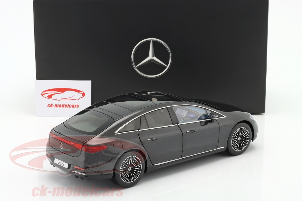 NZG 1:18 Mercedes-Benz EQS (V297) 建設年 2022 グラファイトグレー B66960573 モデル 車  B66960573