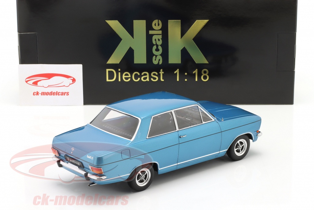 KK-Scale 1:18 Opel Kadett B festival Année de construction 1973 bleu  métallique KKDC180644 modèle voiture KKDC180644 4260699761675