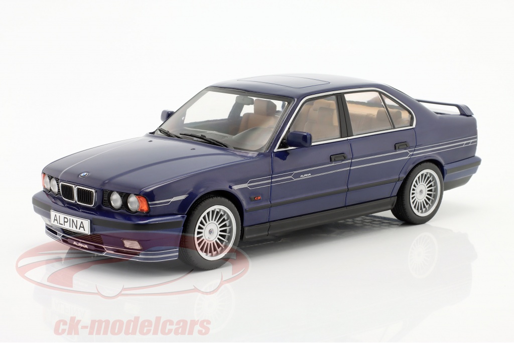 Modelcar Group 1:18 BMW Alpina B10 (E34) 4.6 blauw metalen