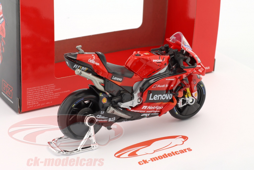 Ducati Desmosedici GP21 43 Moto GP 2021 Jack Miller Maisto MAI36374M -  Miniatures Autos Motos