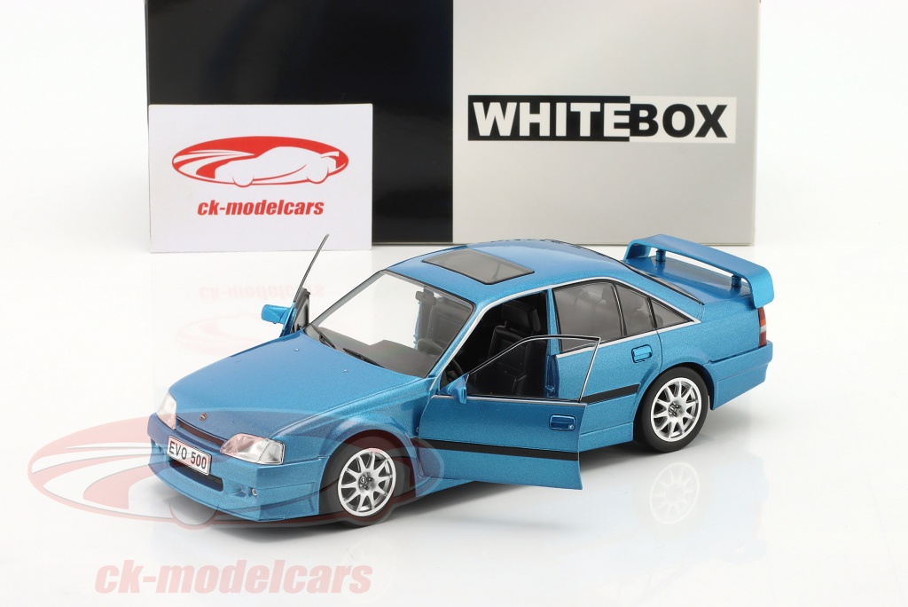 WhiteBox 1:24 Opel Omega Evolution 500 blue metallic WB124138-O 