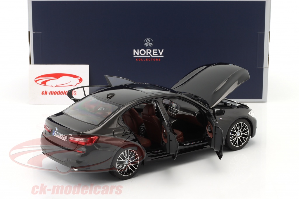 Norev 1:18 BMW 330i (G20) year 2019 black metallic 183277 model 