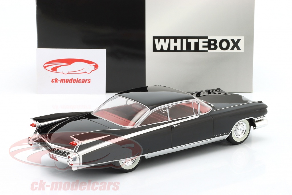 WhiteBox 1:24 Cadillac Eldorado Seville 建設年 1959 黒 WB124145