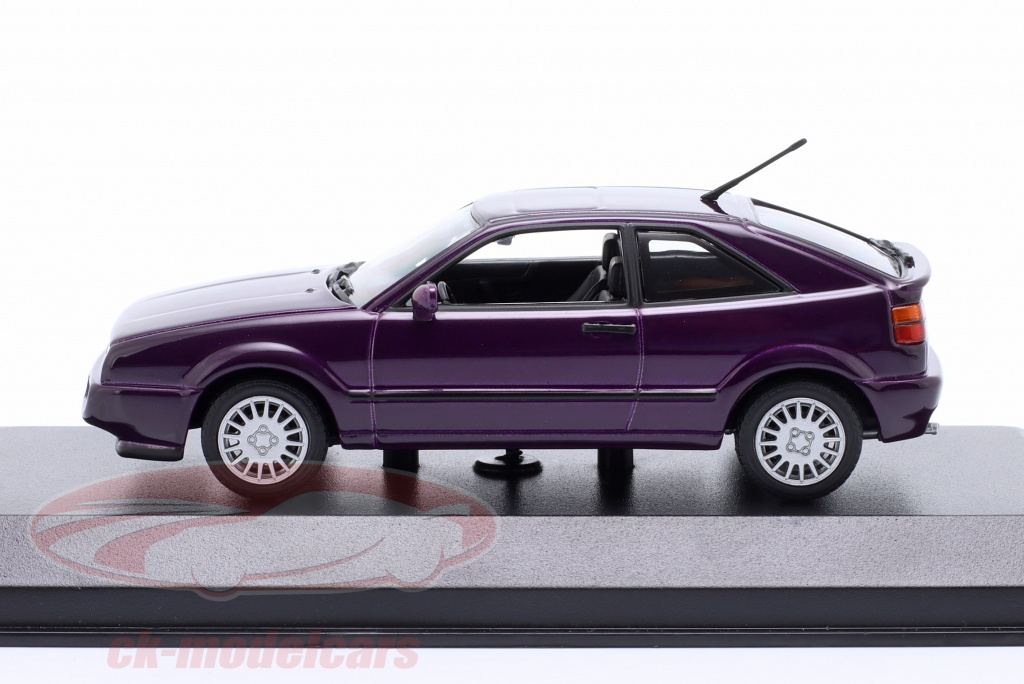 Minichamps 1:43 Volkswagen VW Corrado G60 建設年 1990 紫