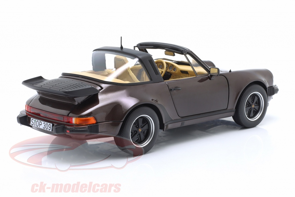 Norev 1:18 Porsche 911 (930) Turbo Targa 3.3 建設年 1987 茶色