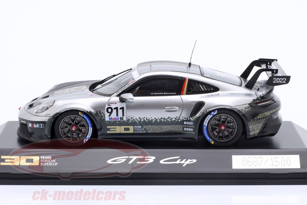 Spark 1:43 Porsche 911 (992) GT3 Cup #911 30 Years Porsche