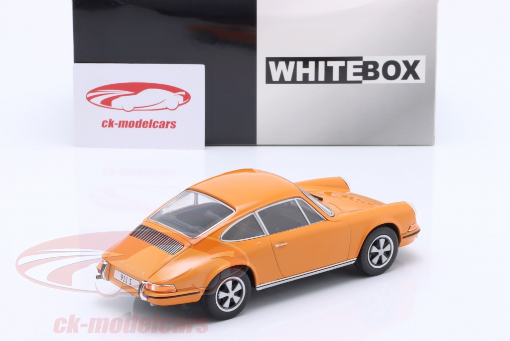 WhiteBox 1:24 Porsche 911 S 建設年 1968 オレンジ WB124174 モデル