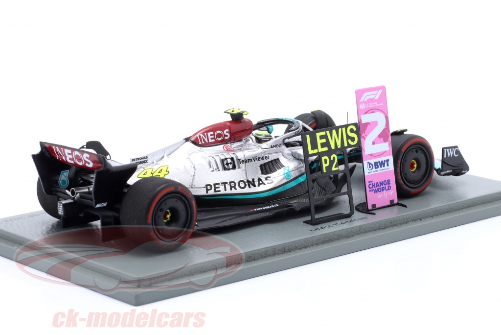 Spark 1:43 L. Hamilton Mercedes-AMG Petronas #44 2nd Brazil GP
