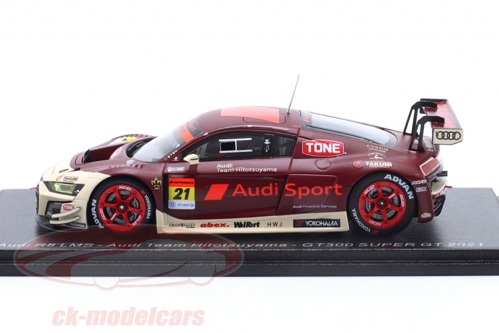 Spark 1:43 Audi R8 LMS GT3 #21 GT300 Super GTシリーズ 2021