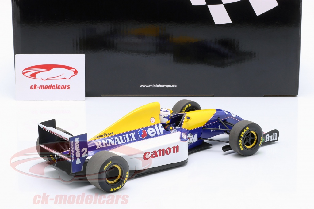 Minichamps 1:18 Alain Prost Williams Renault FW15 #2 世界冠军公式1