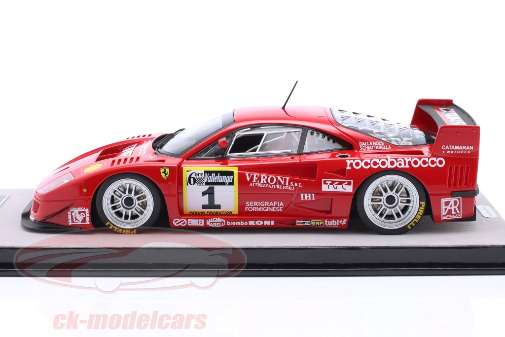 Tecnomodel 1:18 Ferrari F40 GTE #1 勝者 6h Vallelunga 1996 Della