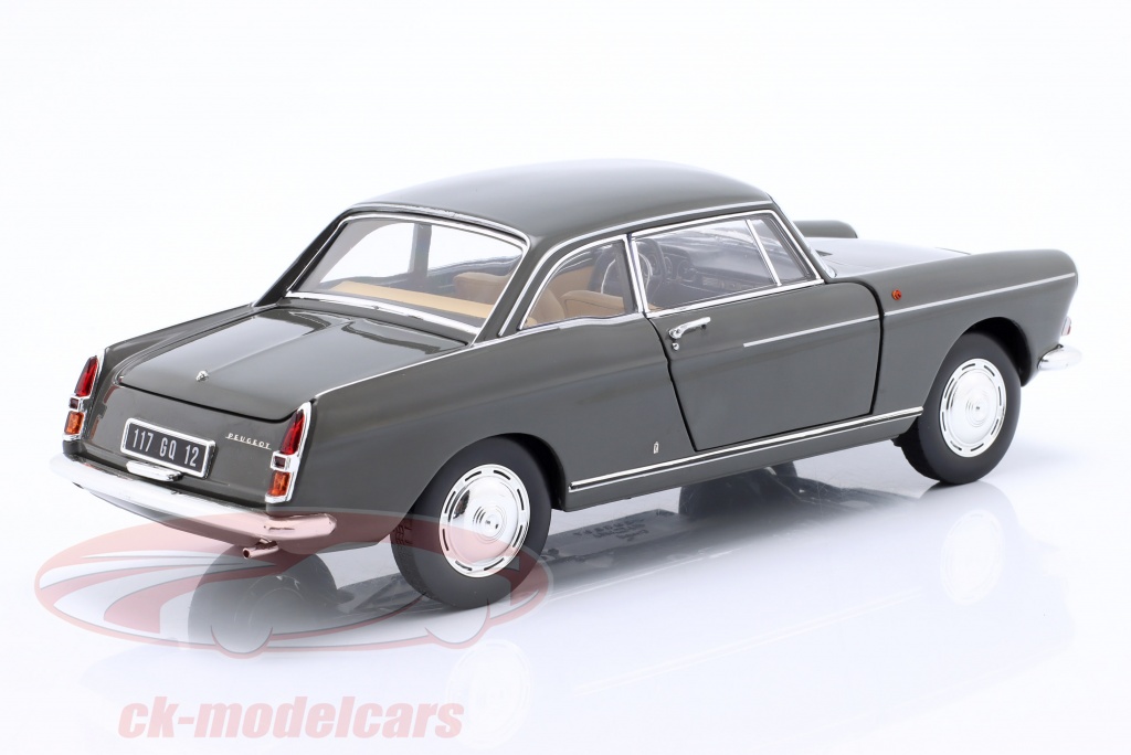 Norev 1:18 Peugeot 404 Coupe 建設年 1967 グラファイトグレー 184834