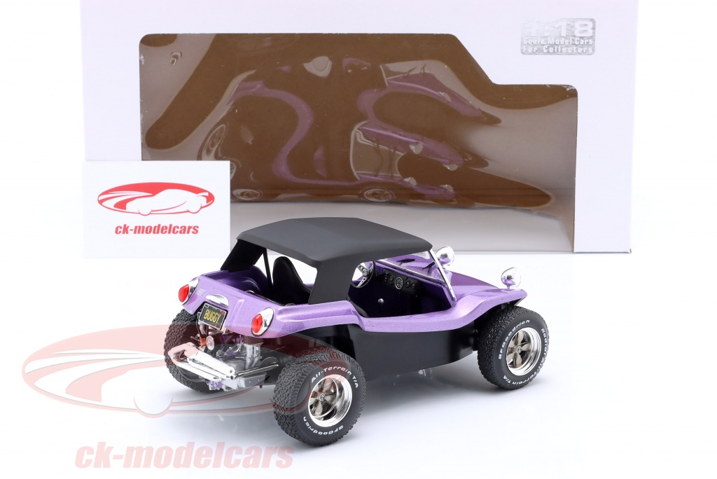Solido 1:18 Manx Meyers Buggy with soft top year 1968 purple