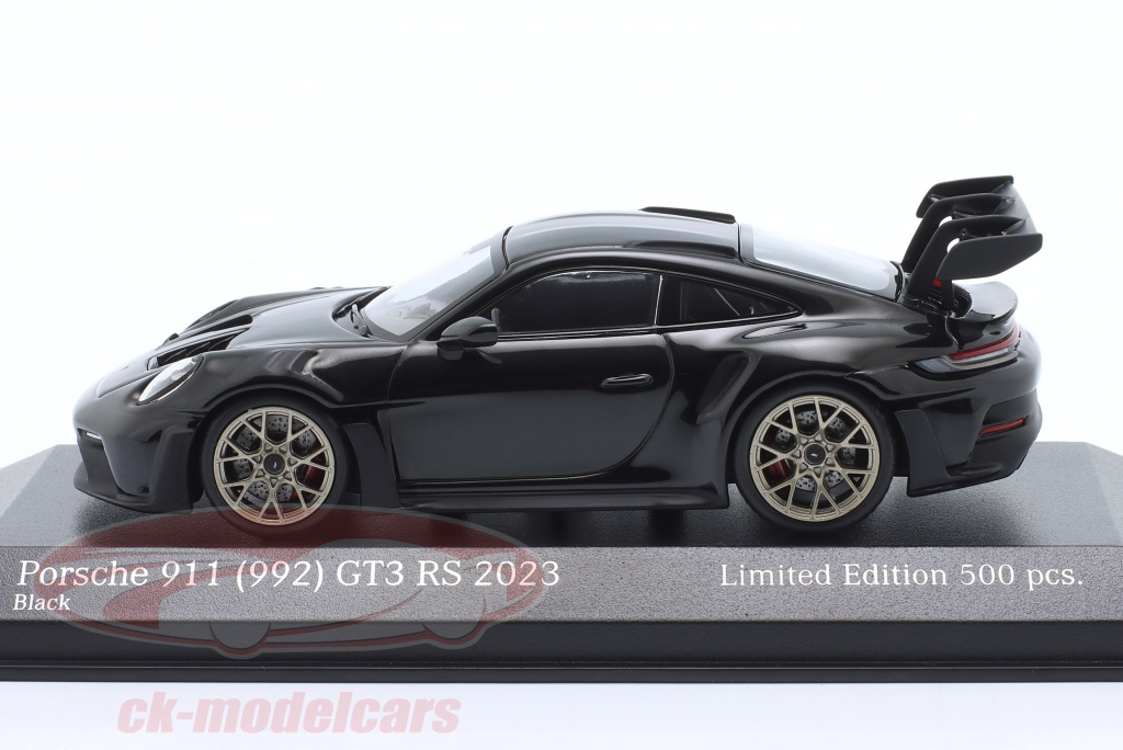 メーカー再生品】 ブラック 2018 RS GT3 (991-2) 911 ポルシェ 1/43