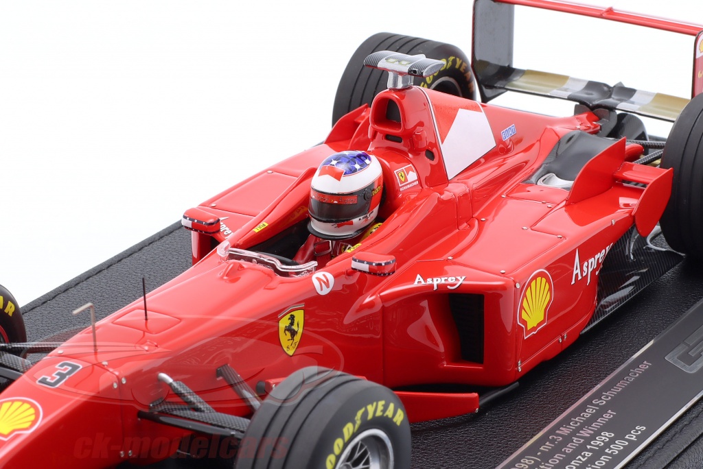 GP Replicas 1:18 M. Schumacher Ferrari F300 #3 优胜者意大利语GP