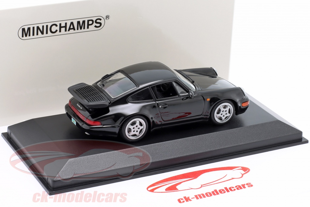 Minichamps 1:43 Porsche 911 (964) Turbo 建設年 1990 黒 943069106