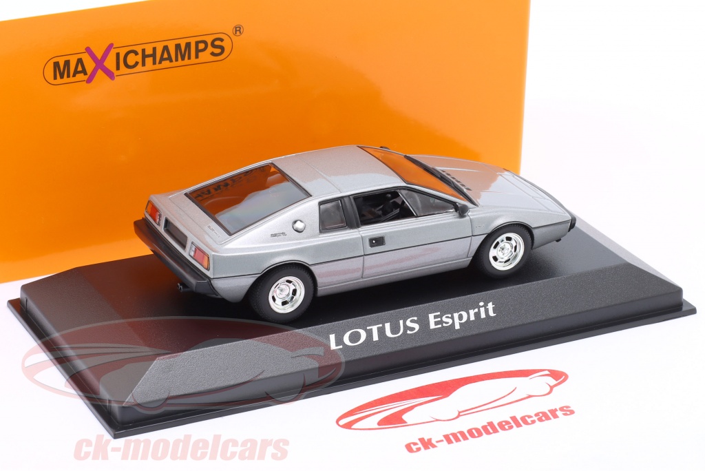 Minichamps 1:43 Lotus Esprit Turbo 建設年 1978 銀 940135221 モデル 