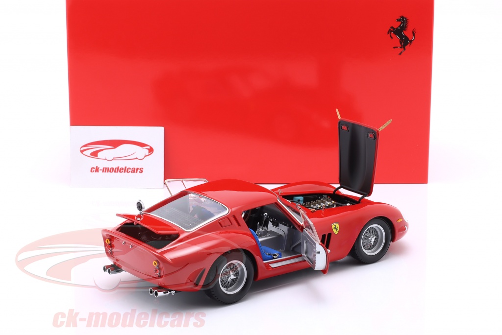 Kyosho 1:18 Ferrari 250 GTO Coupe Baujahr 1962 rot 08438R 