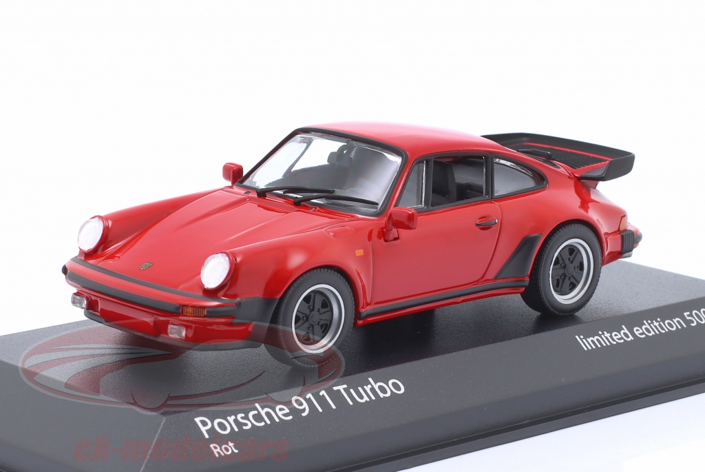 Minichamps 1:43 Porsche 911 (930) Turbo 建設年 1977 赤 943069007 