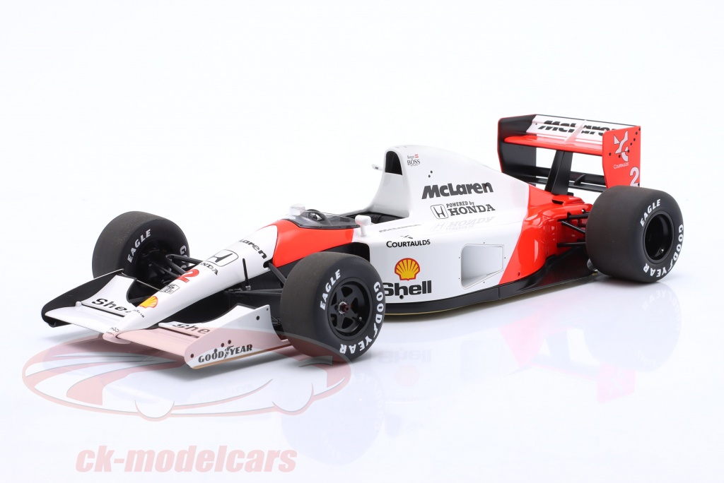 AUTOart 1:18 Gerhard Berger McLaren MP4/6 #2 勝者 日本語 GP 式 1 