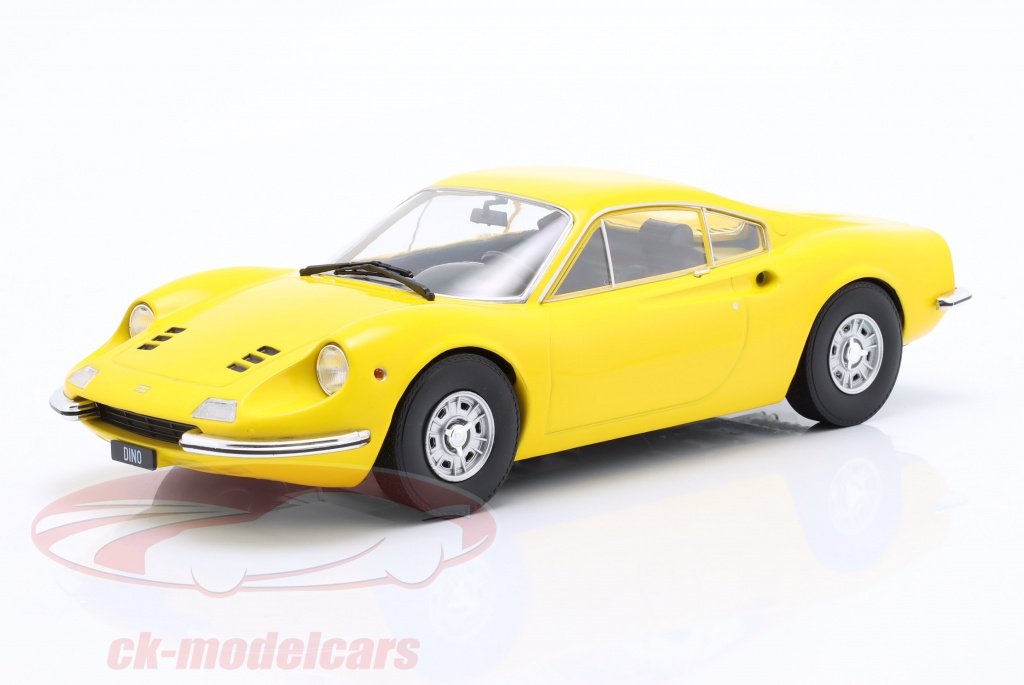 ModelCarGroup 1:18 Ferrari Dino 246 GT year 1969 yellow MCG18168 