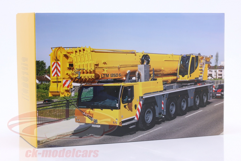 NZG 1/50 Fujimoto Liebherr LTM1250-5.1 mobile crane　藤本重機　クレーン車　300台限定