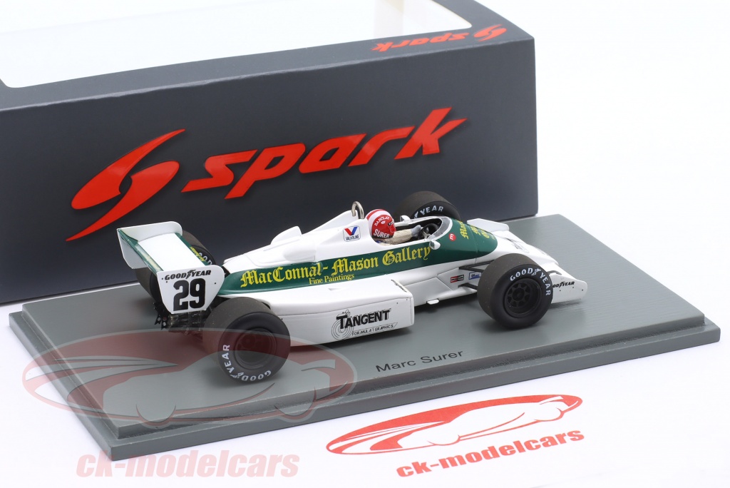 Spark 1:43 Marc Surer Arrows A6 #29 Europe GP Formula 1 1983 S5799 