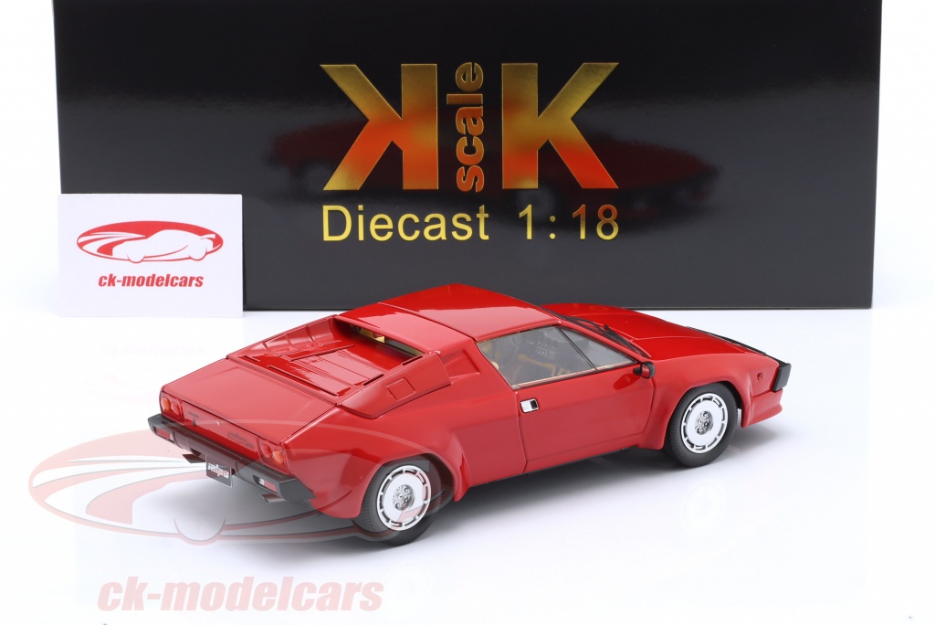 KK-Scale 1:18 Lamborghini Jalpa 3500 year 1982 red KKDC181281 