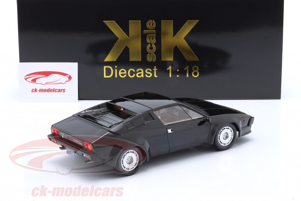 KK-Scale 1:18 Lamborghini Jalpa 3500 Movie Version 1982 黒 
