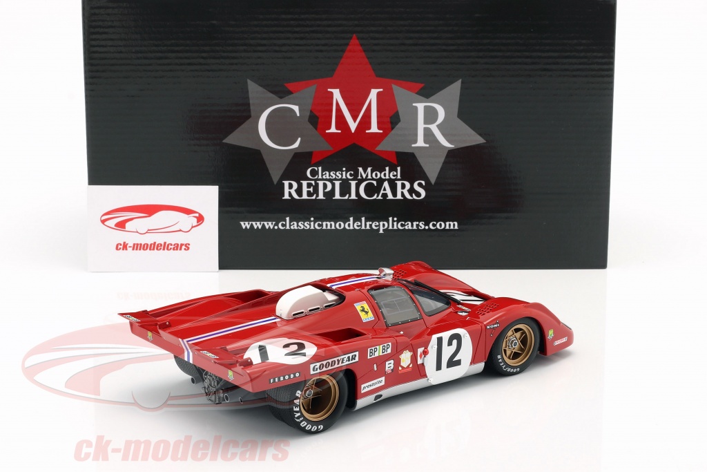 CMR 1:18 Ferrari 512M #12 3rd 24h LeMans 1971 Posey, Adamowicz 