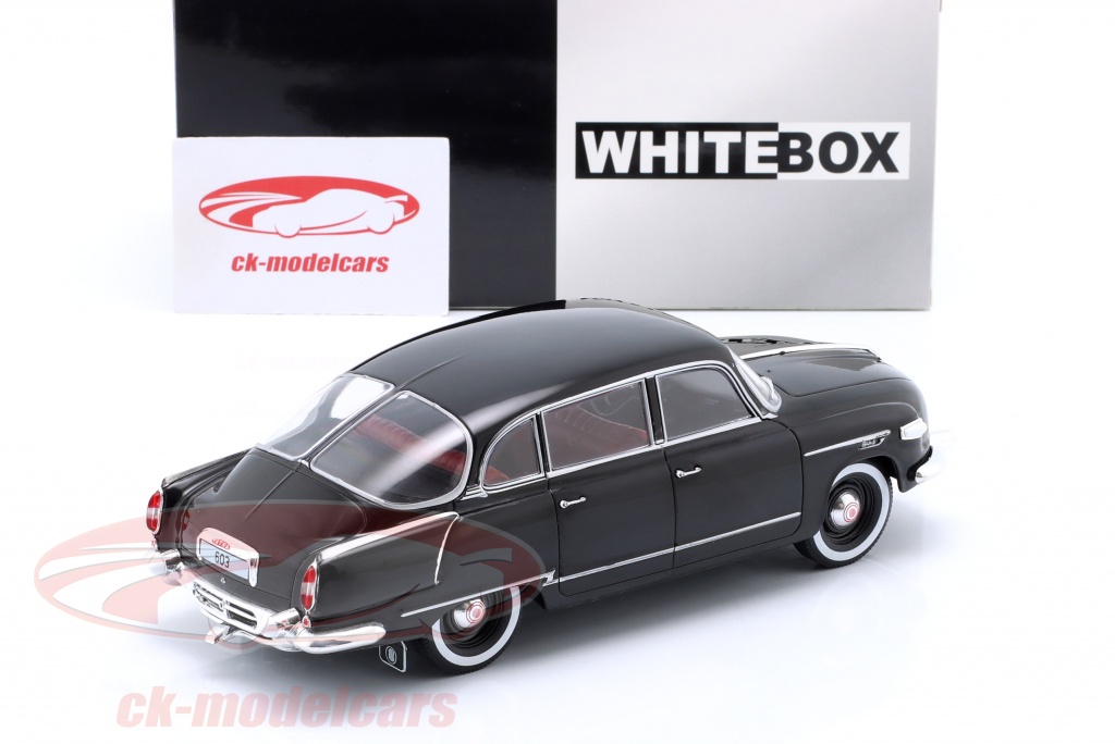 WhiteBox 1:24 Tatra 603 建設年 1956 黒 WB124215 モデル 車 WB124215 ...