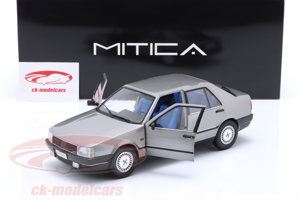 Mitica 1:18 Fiat Croma 2.0 Turbo IE year 1985 polar grey metallic  MITICA201001-D model car MITICA201001-D 9780222010018