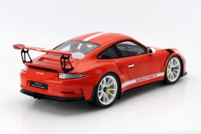 Modellauto Porsche 911 / 991 GT3 RS Spark Maßstab 1:18