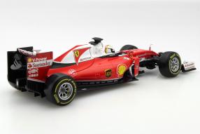 Modellauto Ferrari SF16-H Formel 1 Vettel 2016 Maßstab 1:18