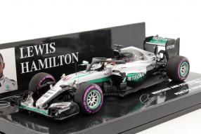 Lewis Hamilton W07 F1 1:43