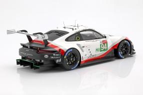 Modellautos Porsche 911 RSR Le Mans 2018 1:12