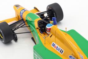 diecast miniatures Michael Schumacher Benetton B192 1st victory Spa 1:18