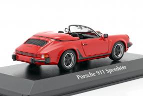 diecast miniatures Porsche 911 Speedster 1988 1:43 Maxichamps