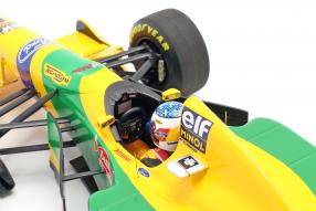 diecast miniatures Schumacher Benetton B193B 1:18 Minichamps