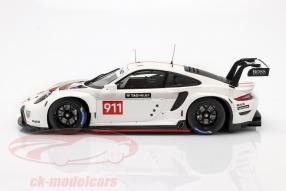 miniatures Porsche 911 RSR WEC 2019 1:18 Spark