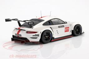 modelcars Porsche 911 RSR WEC 2019 1:18 Spark