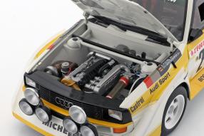 diecast miniatures Audi sport quattro S1 1986 1:18