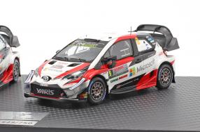 miniatures Toyota Yaris WRC Set 1:43 Spark
