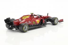 diecast miniatures automodelli miniatures Ferrari SF1000 2020 Leclerc 1:43 Bburago