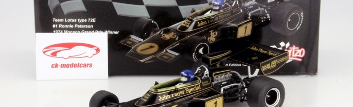 Formula 1 Grand Prix Monaco - Model car from the winners from 1974