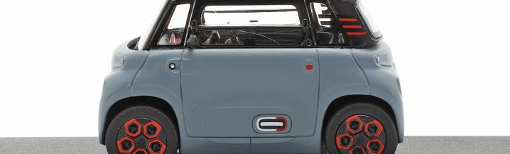 Electric cars as model: The Citroën Ami 2021 from Norev
