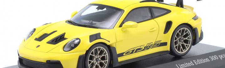 Farbenfroh ins neue Jahr: Minichamps präsentiert weitere 1:43 Modelle des Porsche 911 (992) GT3 RS
